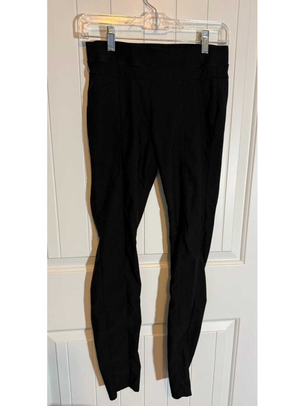 Simply Vera Verawang Women S Skinny Black Casual Pull On Pants